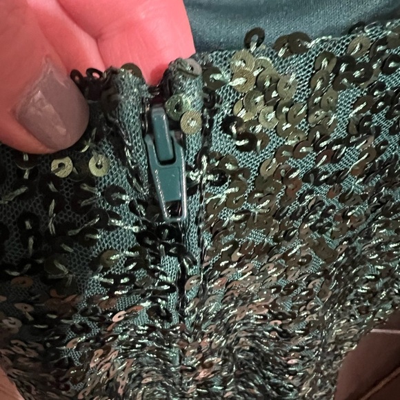 NWT- Crystal Sky Mini Sequin Dress - Picture 8 of 9